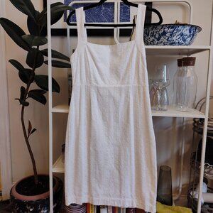 Rouje - White Rose Dress